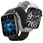 Hello Y102 Bluetooth - ceas inteligent AMOLED cu meniu multilingv cu curea din silicon - Gri